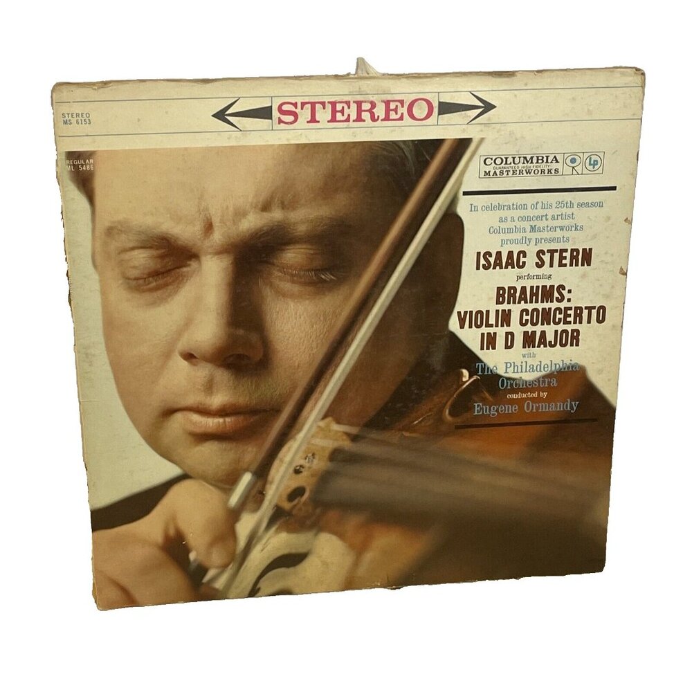 Violin Concerto In D Major (Vinyl, 1960) Columbia Masterworks MS 6153 VG LP